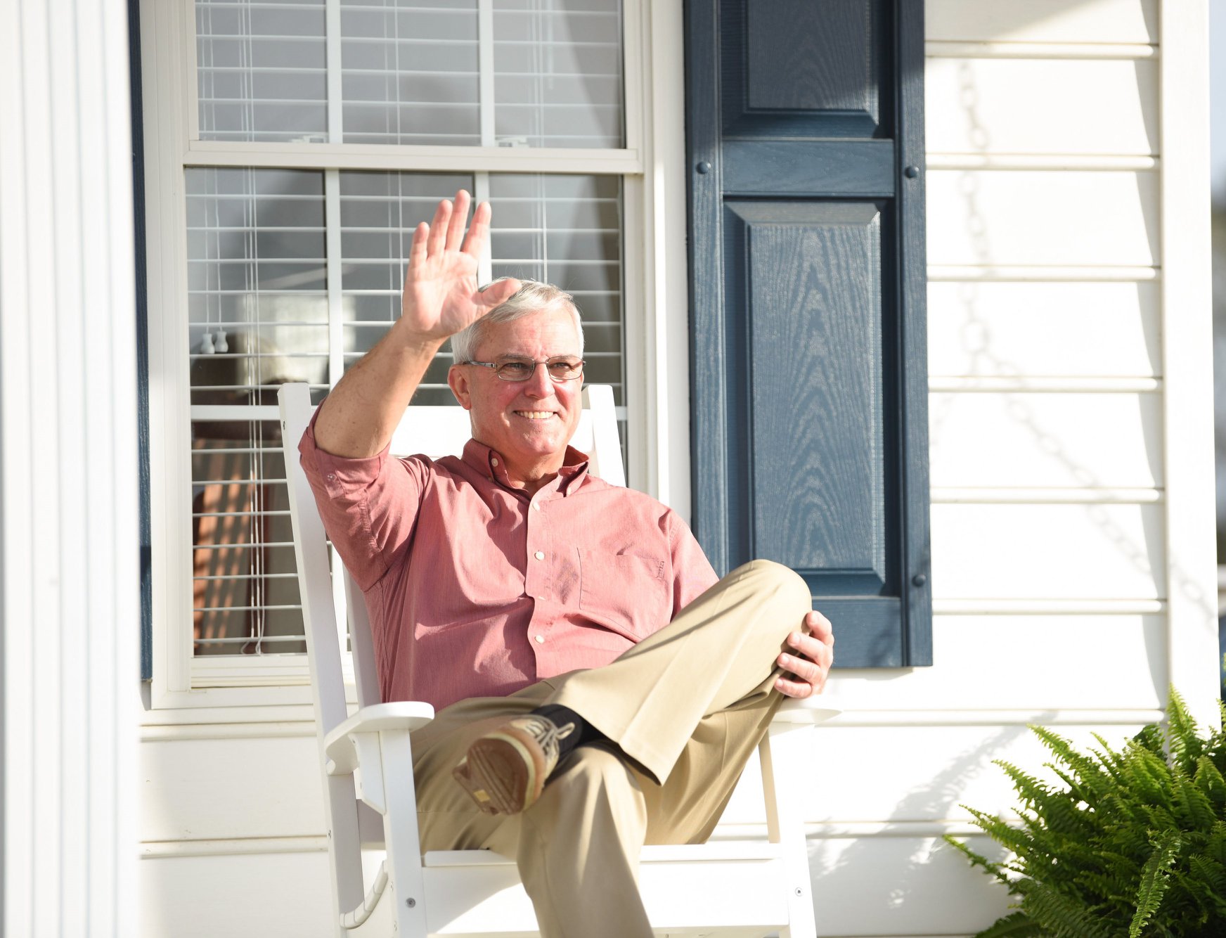 Sheriff Bizzell at home in Johnston County